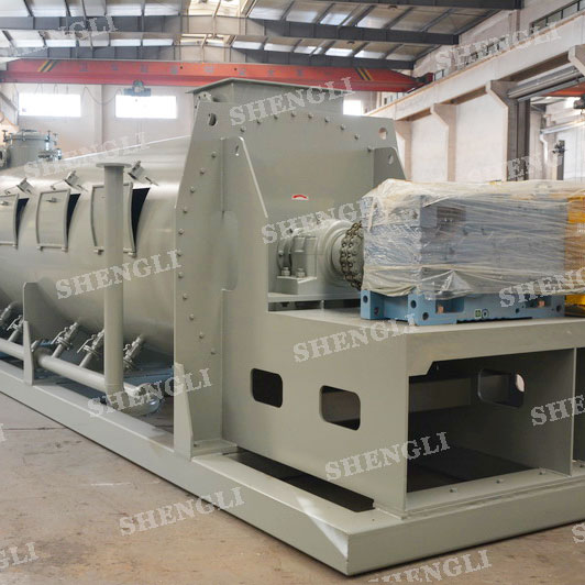 CMS-15000 单轴连续式搅拌机，用于固废处理